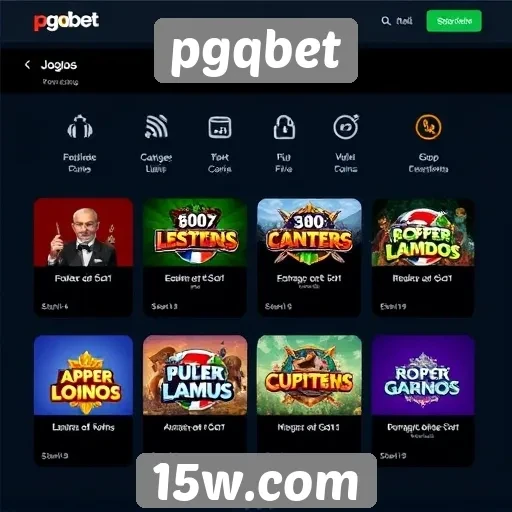 Exploração das opções de jogos disponíveis no pgqbet